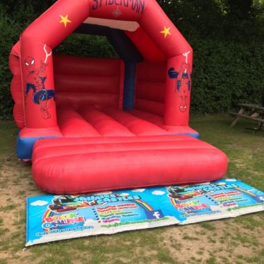 Spiderman Bouncy Castle Hire Surrey
