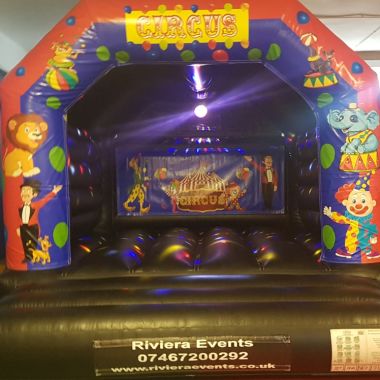 Circus Disco Bouncy Castle