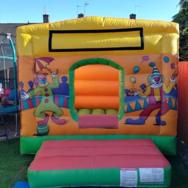 Clown Circus Bouncy Castle