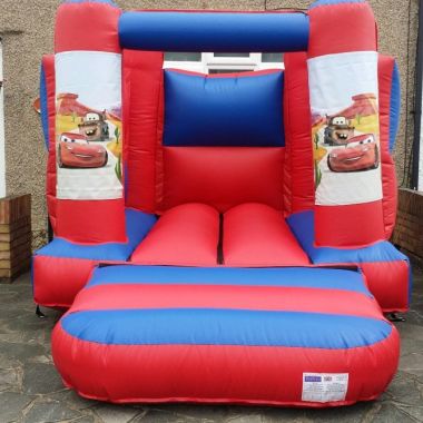 8x11 Cars Bouncy Castle