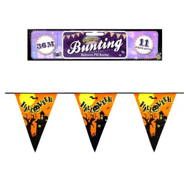 Halloween Pvc Bunting 3.6m