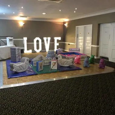 Wedding Soft Play Set Up