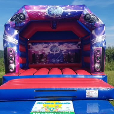 Adult Disco Bouncy Castle