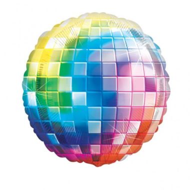 70s Disco Ball Fever Balloon - 32inch Foil