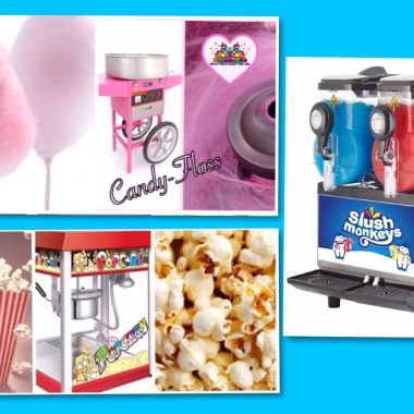 Slush/popcorn And Candyfloss Package