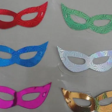 Masquerade Budget Mask In Assorted Colours (price Per 1 Mask)