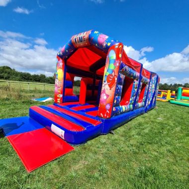 35ft Party Time Assault Course Fun Run