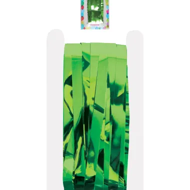 Green Foil Curtain 92cm X 244cm