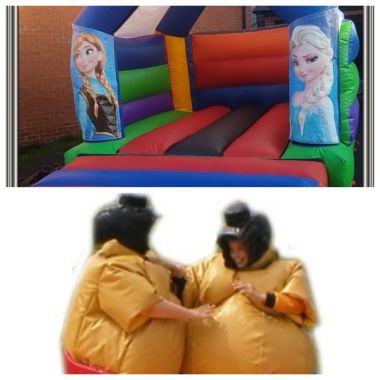 Package 2 - Any Childs Castle With Sumo Suit