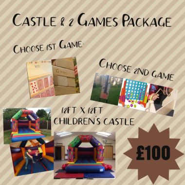 Childrens Castle 2 Games Package