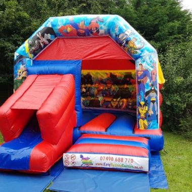 Superheroes Bounce N Slide
