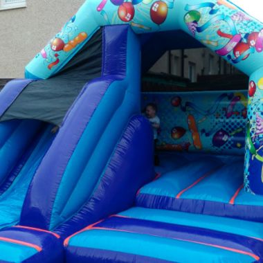 15ft X 12ft Castle-slide Combo