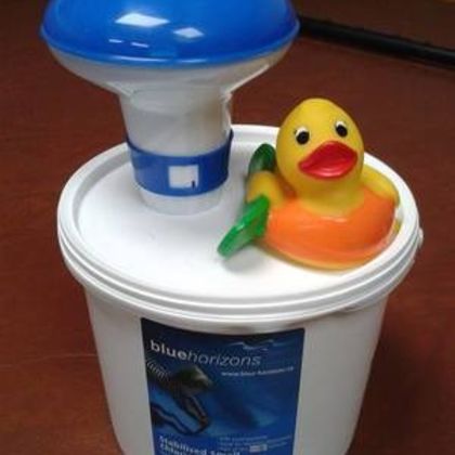 2.5 Kg Chlorine Tablets Floating Dispenser And A Duck Of Your Choice