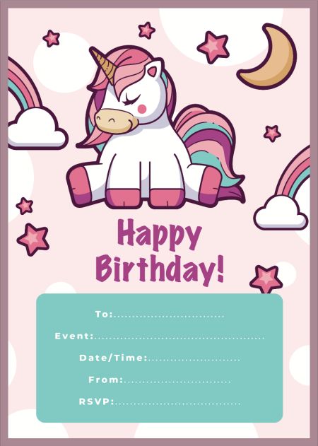 Unicorn Invite