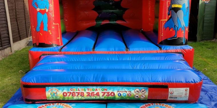 Brand New Hero Bouncy Castle Just Arrived!!