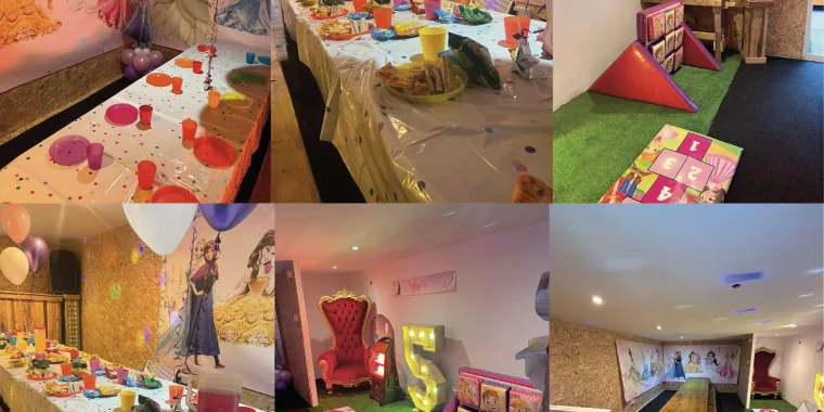 Lylas 5th Princess Party Packages December 2024