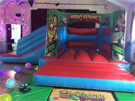 Busy Saturday Of Bouncy Castle Hires In Bourne