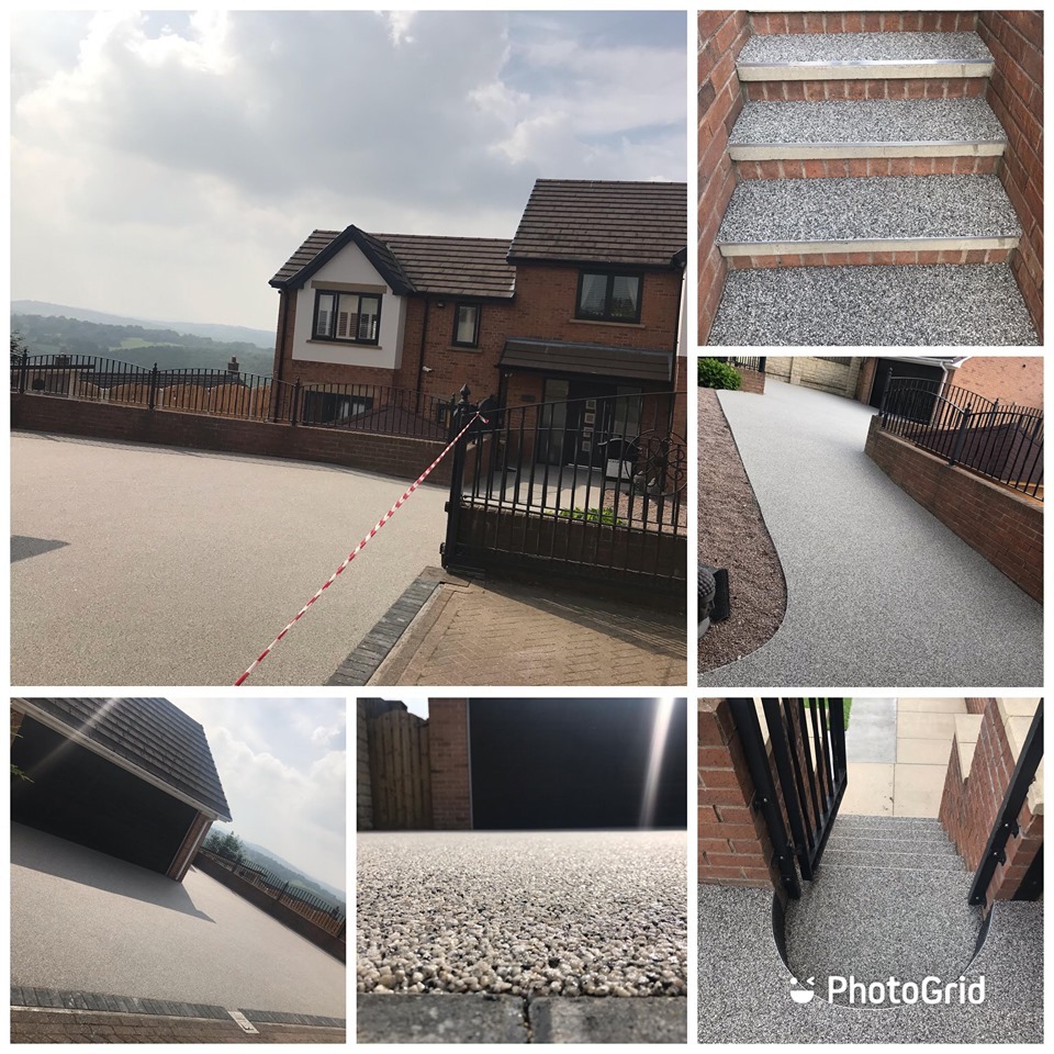 Resin Bound Driveway Install In Barnsley, South Yorkshire