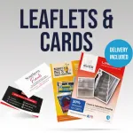 1000 X Leaflets And Cards - Double Sided Offer