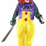 Horror Classic Clown Fancy Dress Costume (medium)