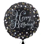 18 Inch Gold Sparkling Celebration Happy Birthday