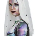 Cosmic Silver Wig