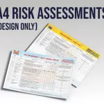 A4 Risk Assessments - Design Work Only - Not Printed