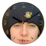 19cm Diameter Personalised Round Wall Clocks