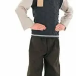 Evacuee School Boy (trousers, Jumper With Attached Shirt & Hat)