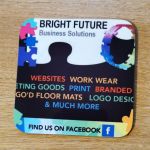 9cm X 9cm Square Personalised Coasters