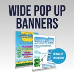 Wide Pop Up Banners