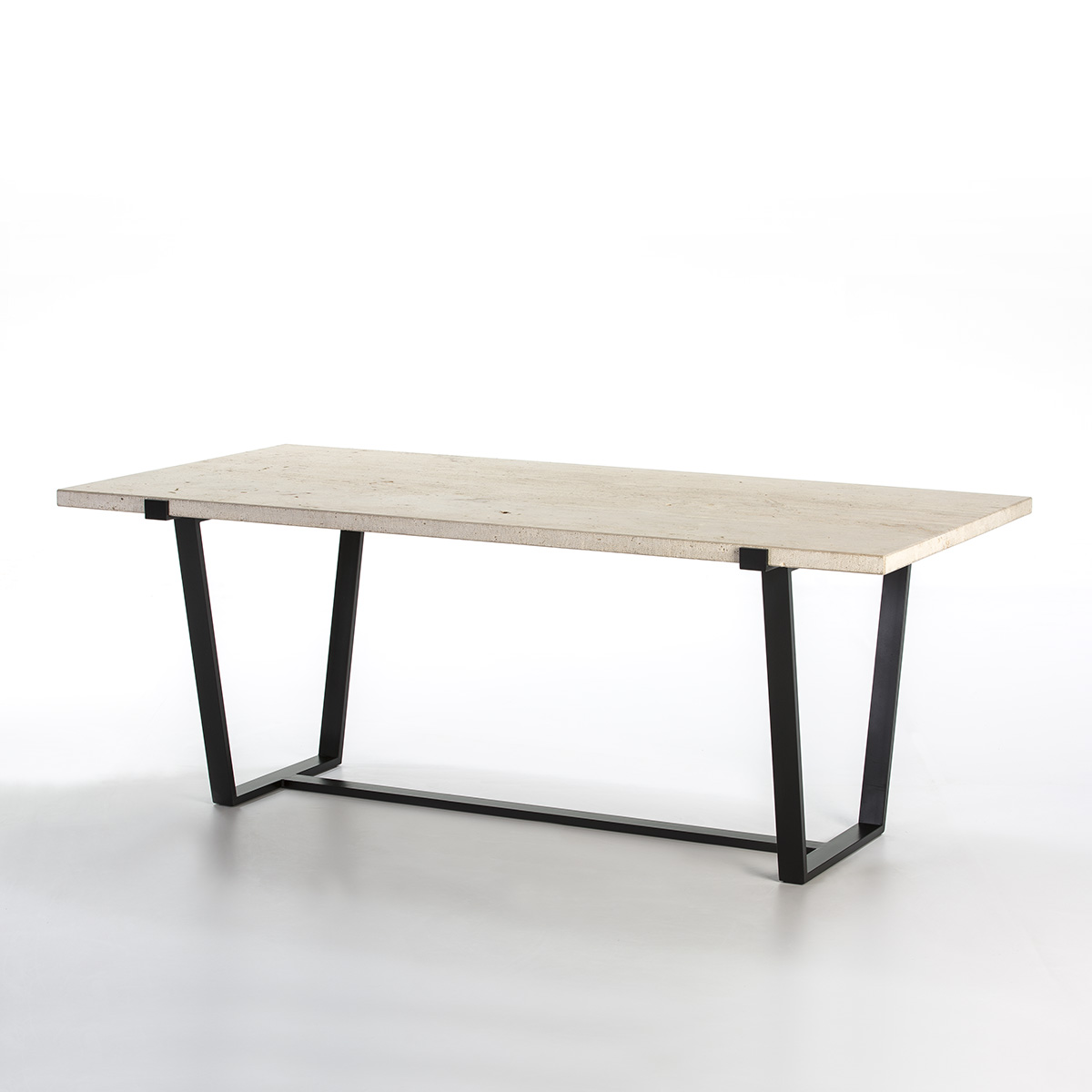 Mesa Comedor Negro Metal Y Marmol Moderno 200x100x77 Kd Design Mesa Comedor Negro Metal Y Marmol Moderno 200x100x77 Kd Design