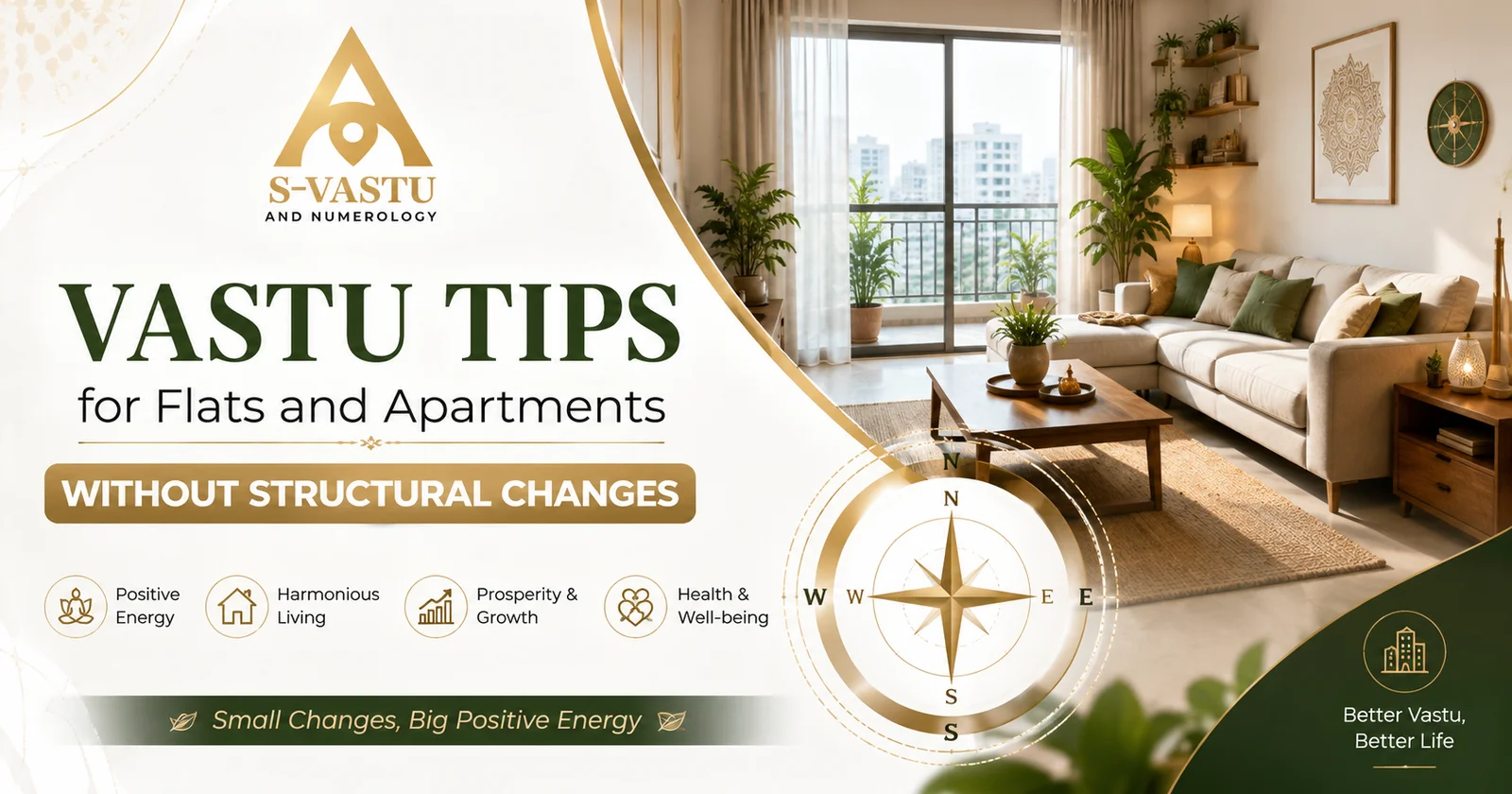Vastu Tips for Flats and Apartments Without Structural Changes