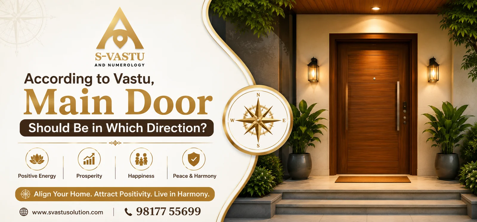 According to Vastu, Main Door Should Be in Which Direction?