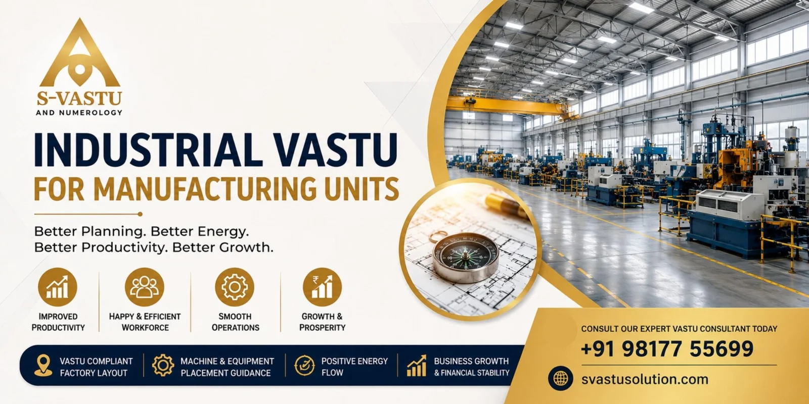 Industrial Vastu for Manufacturing Units: A Complete Guide to Better Productivity, Growth & Profitability