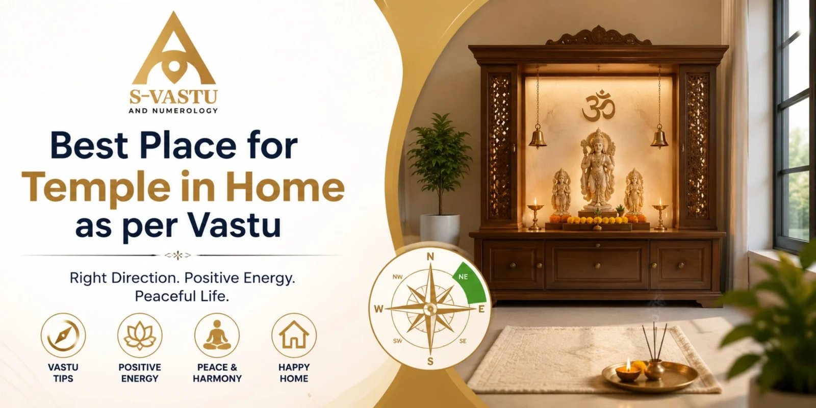 Where Should You Place a Temple at Home? Vastu Tips for Peace and Prosperity