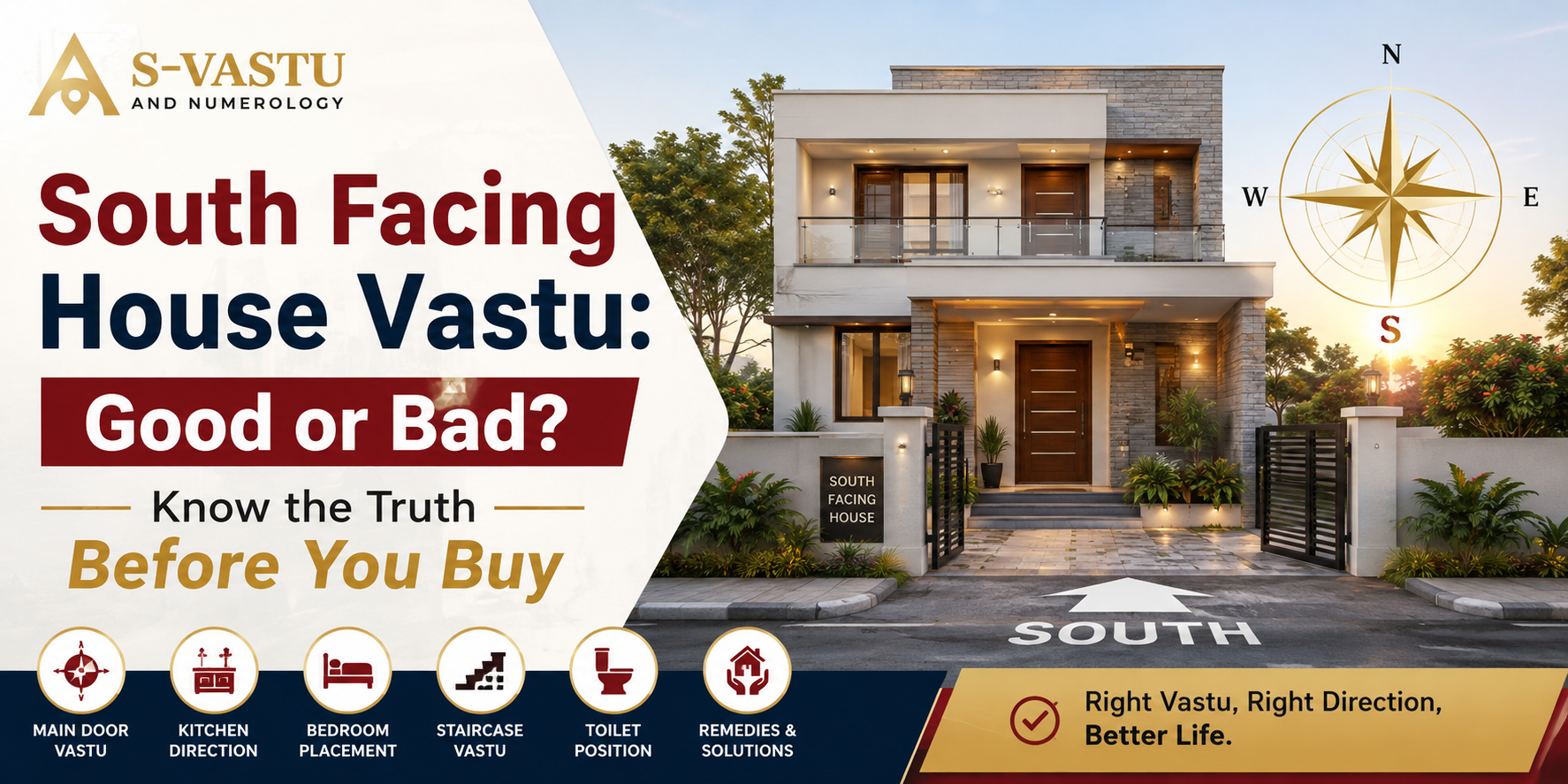 South Facing House Vastu: Good or Bad? Know the Truth Before You Buy
