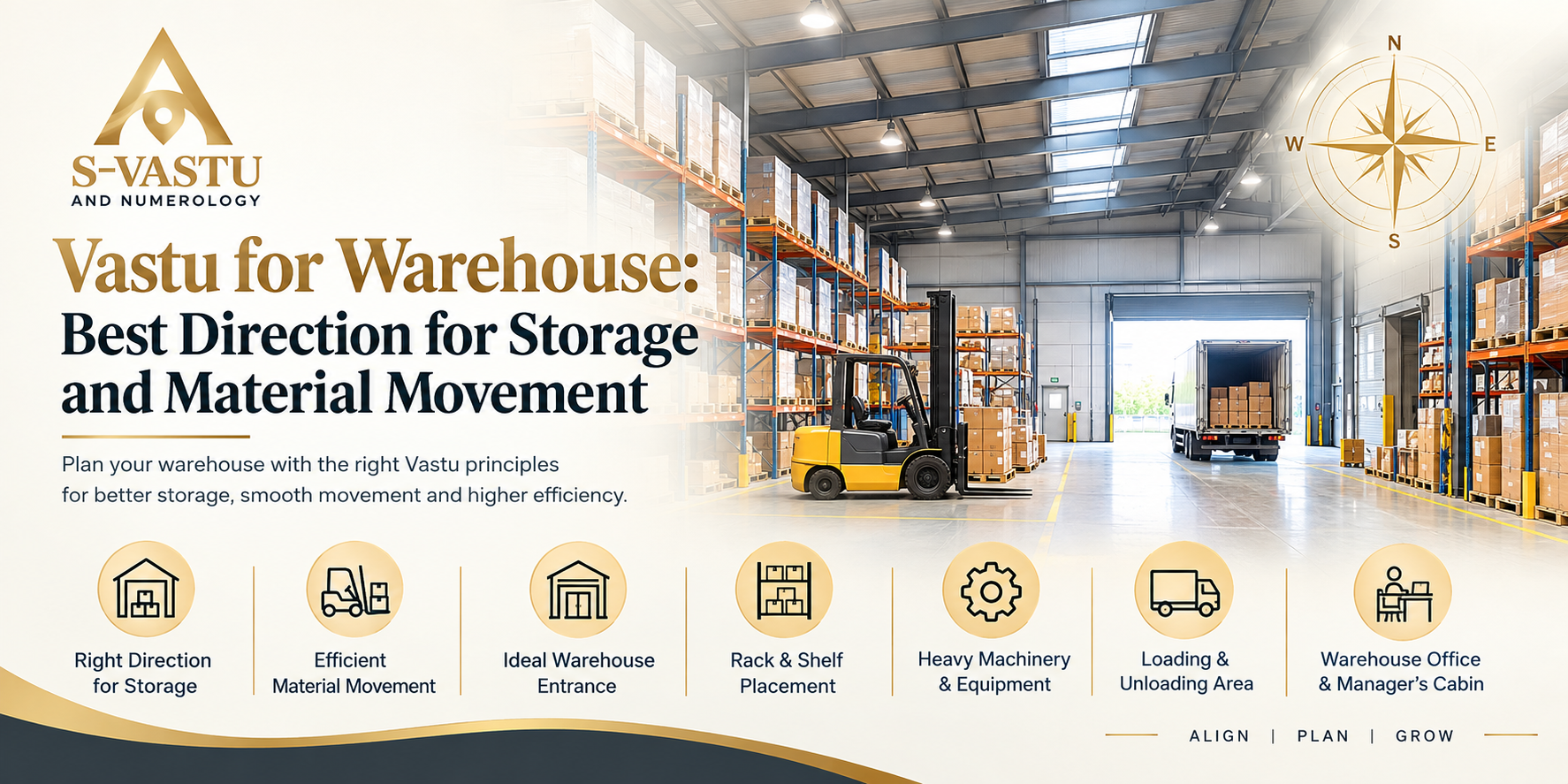 Vastu for Warehouse: Best Direction for Storage and Material Movement