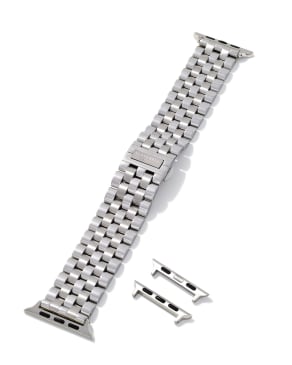 Beck 5 Link Watch Band in Stainless Steel