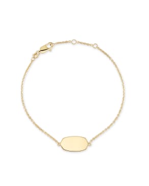 Elaina Delicate Chain Bracelet in 18k Gold Vermeil