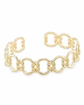 Fallyn Cuff Bracelet In Gold