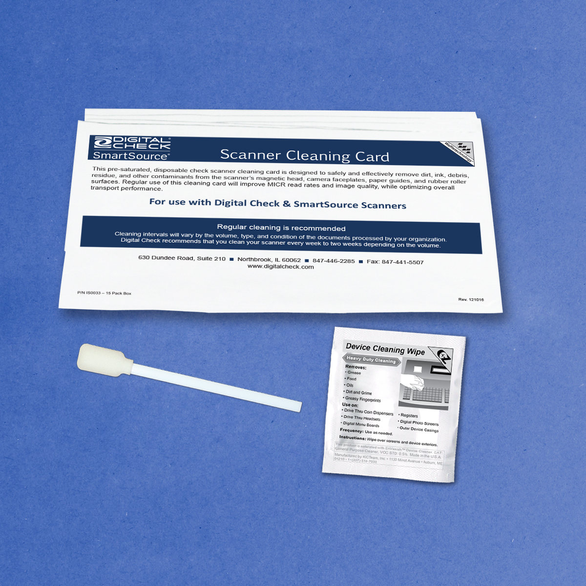 Digital Check Remote Deposit Capture Cleaning Kit