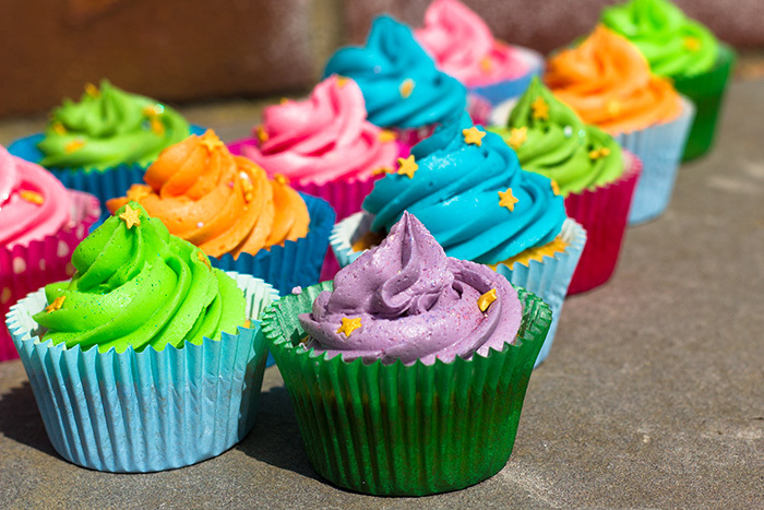 Vanilla Cupcakes for a Children's Party