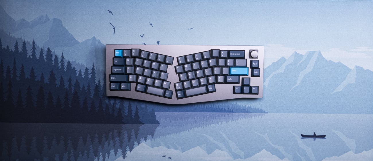 Keychron Q Alice Hot Swap Mechanical Keyboard Kinetic Labs