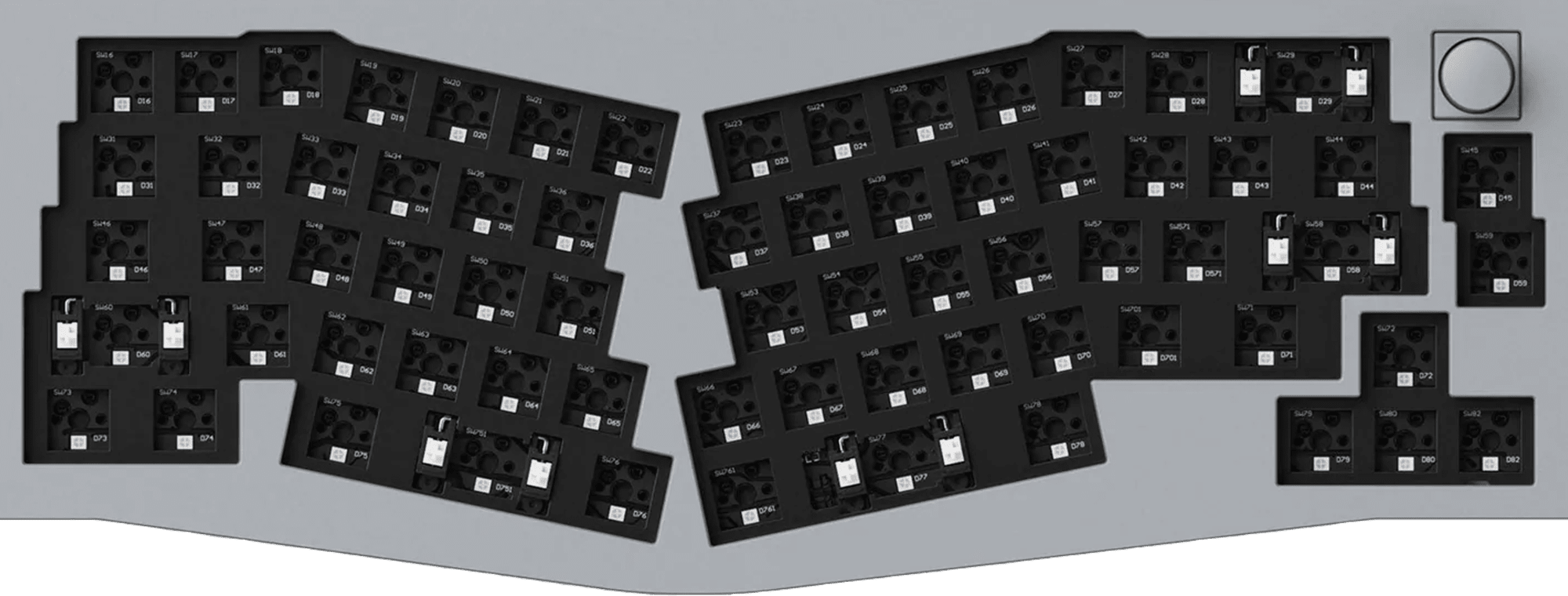 Keychron Q Alice Hot Swap Mechanical Keyboard Kinetic Labs
