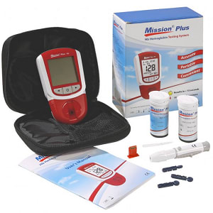 Mission Plus Haemoglobin Meter Machine