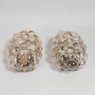 Pair of Helena Tynell Bubble wall lights.
