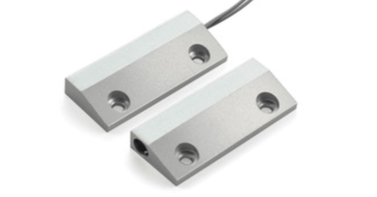 how to use a door contact sensor