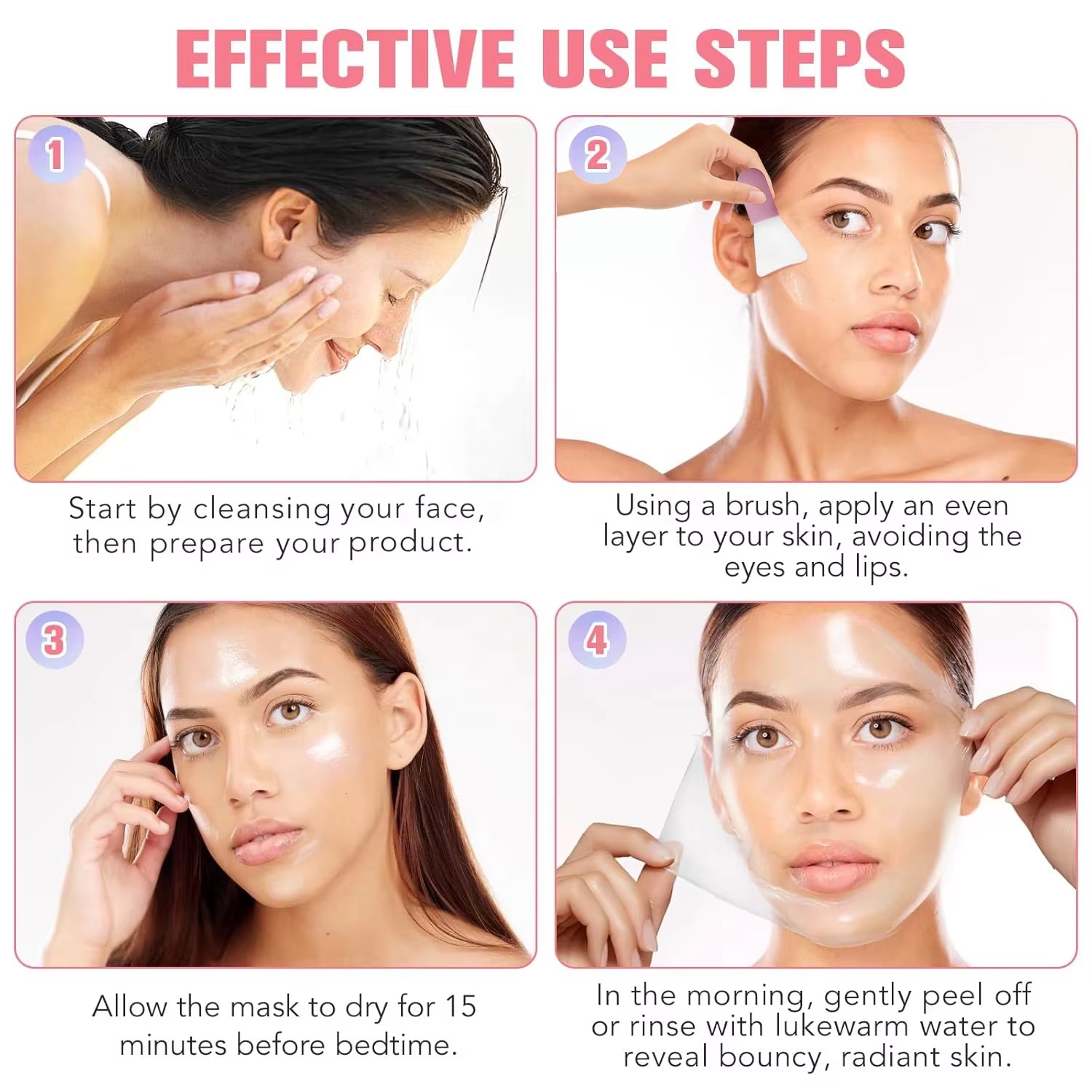 Collagen Night Care Peel off Mask