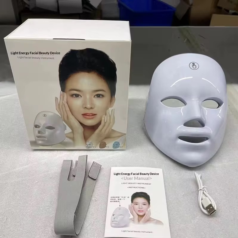 Wireless Rechargeable 7-Color LED Beauty Mask